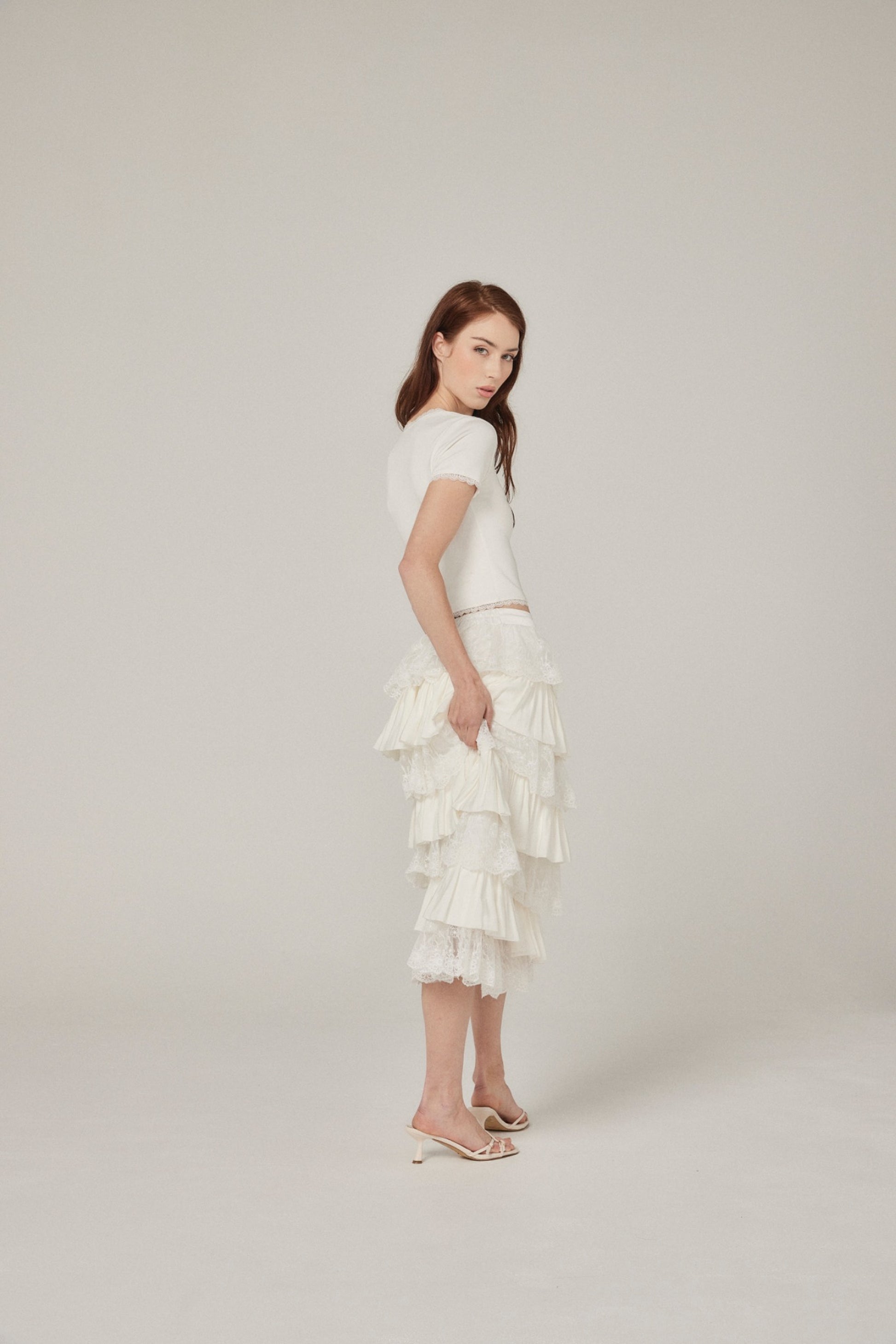 Nana Baby Tee - White