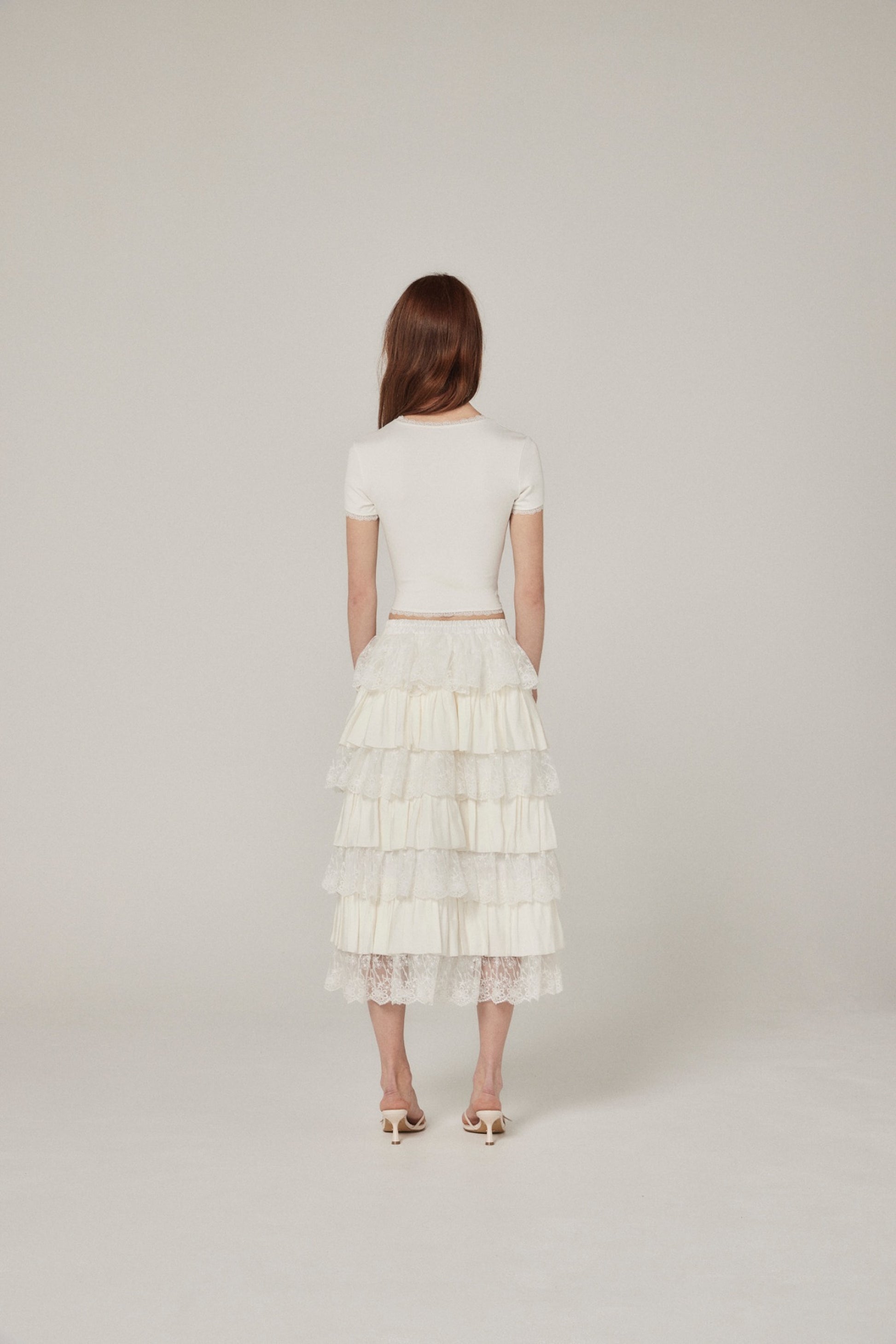 Nana Baby Tee - White